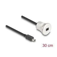 DeLock USB-Verlängerungskabel, Mini-USB, Typ B Stecker zu