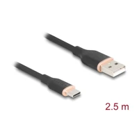 DeLock USB-Kabel, USB Stecker zu USB-C Stecker, USB 2.0-3A