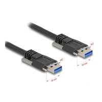 DeLock USB-Kabel, USB Typ A Stecker zu USB Typ A Stecker