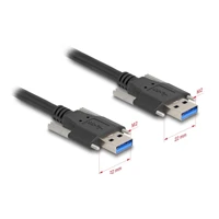 DeLock USB-Kabel, USB Typ A Stecker zu USB Typ A Stecker