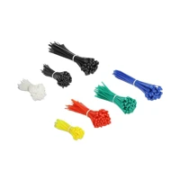 DeLock Cable tie assortment box600 pieces assorted colours
