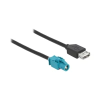DeLock Datenkabel, HSD Z Buchse zu USB Buchse, 1 m