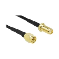 DeLock Antennenkabel, SMA Stecker zu SMA Gefäß, 7,5m, Koax