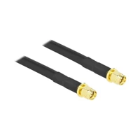 DeLock Antennenkabel, SMA Stecker zu SMA Stecker, 10m, Koa
