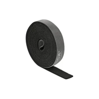 DeLock Kabelbinderrolle, 2m, Schwarz