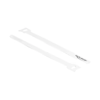 DeLock Klett-Kabelbinder L 200x B weiß 10Stk., Klett-Kabel