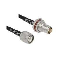 DeLock Antennenkabel, TNC (S) zu TNC (R), 60m, 4.95mm, Koa