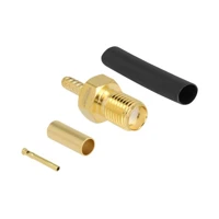 DeLock Antennenanschluss, SMA Stecker quetschen, RG-174/RG