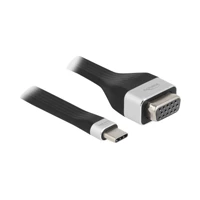 DeLock Videoadapter, 24 pin USB-C Stecker zu HD-15 (VGA) S