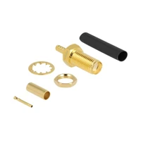 DeLock Antennenanschluss, SMA (R), 8mm, RG-174/RG-316