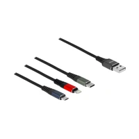 DeLock Lightning-Kabel, nur zum Aufladen, USB Stecker zu M