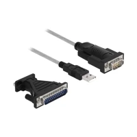 DeLock USB / Serienkabel-Set, USB / USB 2.0 / EIA-232, Dau