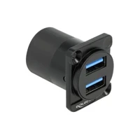 DeLock D-Type, USB-Steckdosenmechanismus, USB 3.2 Gen 1, U