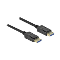 DeLock DisplayPort-Kabel, DisplayPort Stecker eingerastet