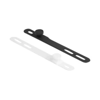 DeLock Kabelbinder, flexibel wiederverwendbar, 11,8cm, Sch