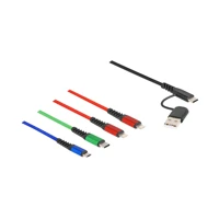 DeLock 4 in 1, Kabel nur zum Laden, USB, USB-C Stecker zu