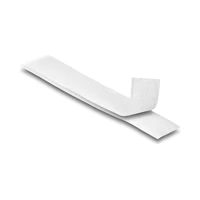 DeLock Klettverschluss, strapazierfähig, 5m, weiß