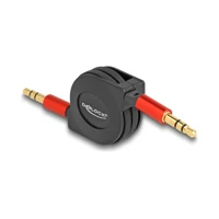 DeLock Audiokabel, 3,5mm Stereo Stecker zu 3,5mm Stereo St