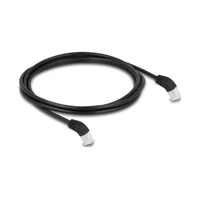DeLock RJ45 Netzwerkkabel Cat.6a S/FTP 45° nach unten