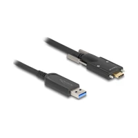 DeLock USB-Kabel, USB Typ A Stecker zu USB-C Stecker schra