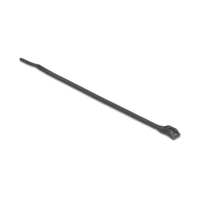 DeLock Kabelbinder, mit flachem Kopf, B 2,5mm, 20,5cm, Sch