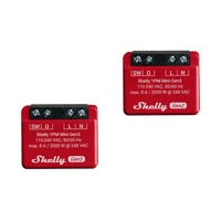 Shelly 1PM Mini Gen3 2-Pack WLAN PM Switch - Shelly WLAN-S
