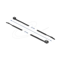 DeLock Kabelbinder, selbstschneidend, Breite 4,8mm, 37cm