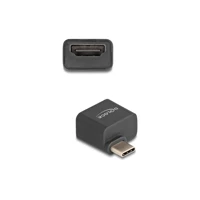 DeLock Videoadapter, USB-C Stecker zu HDMI Buchse, Schwarz