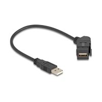 DeLock USB-Verlängerungskabel, USB Stecker gerade zu USB B