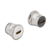 DeLock HDMI-Adapter, HDMI Buchse Paneel montierbar zu HDMI