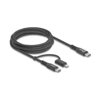 DeLock USB-Kabel, 24 pin USB-C Stecker zu Lightning, 24 pi