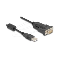 DeLock Kabel USB / seriell, USB Stecker zu DB-9 Stecker sc