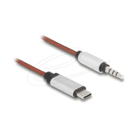 DeLock Audiokabel, USB-C Stecker zu mini-phone stereo 3,5m
