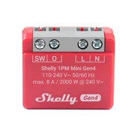 Shelly · Unterputz·""1PM Mini Gen4""· 2er Pack· Relais· ma