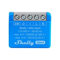 Shelly · Unterputz·""1 Mini Gen4""· Relais· max 8A· 1 Kana
