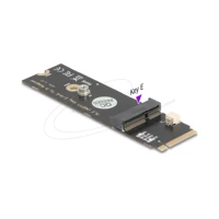 DeLock Schnittstellenadapter, M.2 Key M Stecker zu M.2 Key