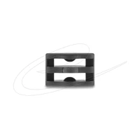 DeLock Kabelbinder-Abstandshalter, 90° drehbar, Schwarz (1