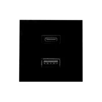 Shelly · Unterputz Zubehör· USB· Charger Schwarz - USB Cha