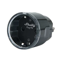 Shelly · Plug & Play""Plug PM Gen3 Black""· Smarter Energi
