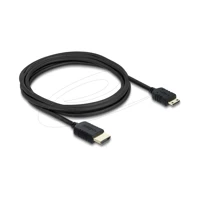 DeLock High Speed, HDMI-Kabel, HDMI Stecker zu 19-poliger