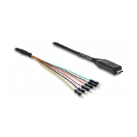 DeLock USB-C / serielle Kabel, USB-C Stecker zu 6-poliges