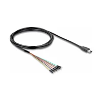 DeLock Kabel USB / seriell, USB Stecker zu 6-poliges TTL S