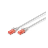Digitus Patchkabel, RJ-45 -> RJ-45, Cat6, 10m, grau
