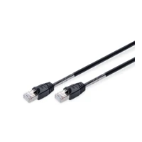 Digitus Patchkabel, RJ-45 -> RJ-45, Cat6, 1m, schwarz