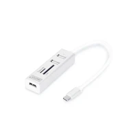 Digitus DA-70243, Hub, 3x USB 2.0, Desktop