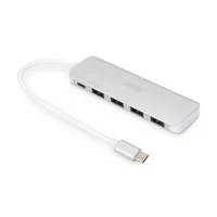 Digitus DA-70242-1, Hub, 4x SuperSpeed USB 3.0 + 1x
