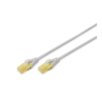 Digitus Patchkabel, RJ-45 -> RJ-45, Cat6a, 1m, grau