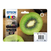 Epson Tinte 202XL schwarz, photoschwarz, CMY