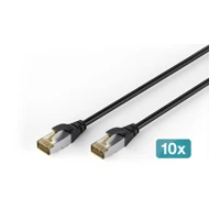 Digitus CAT 6A S/FTP Outdoor-Patchkabel 10 Stueck - Kabel