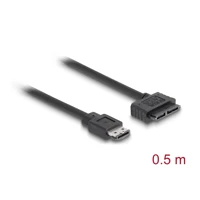 DeLock Power Over eSATA cable, Power Over eSATA-Kabel -